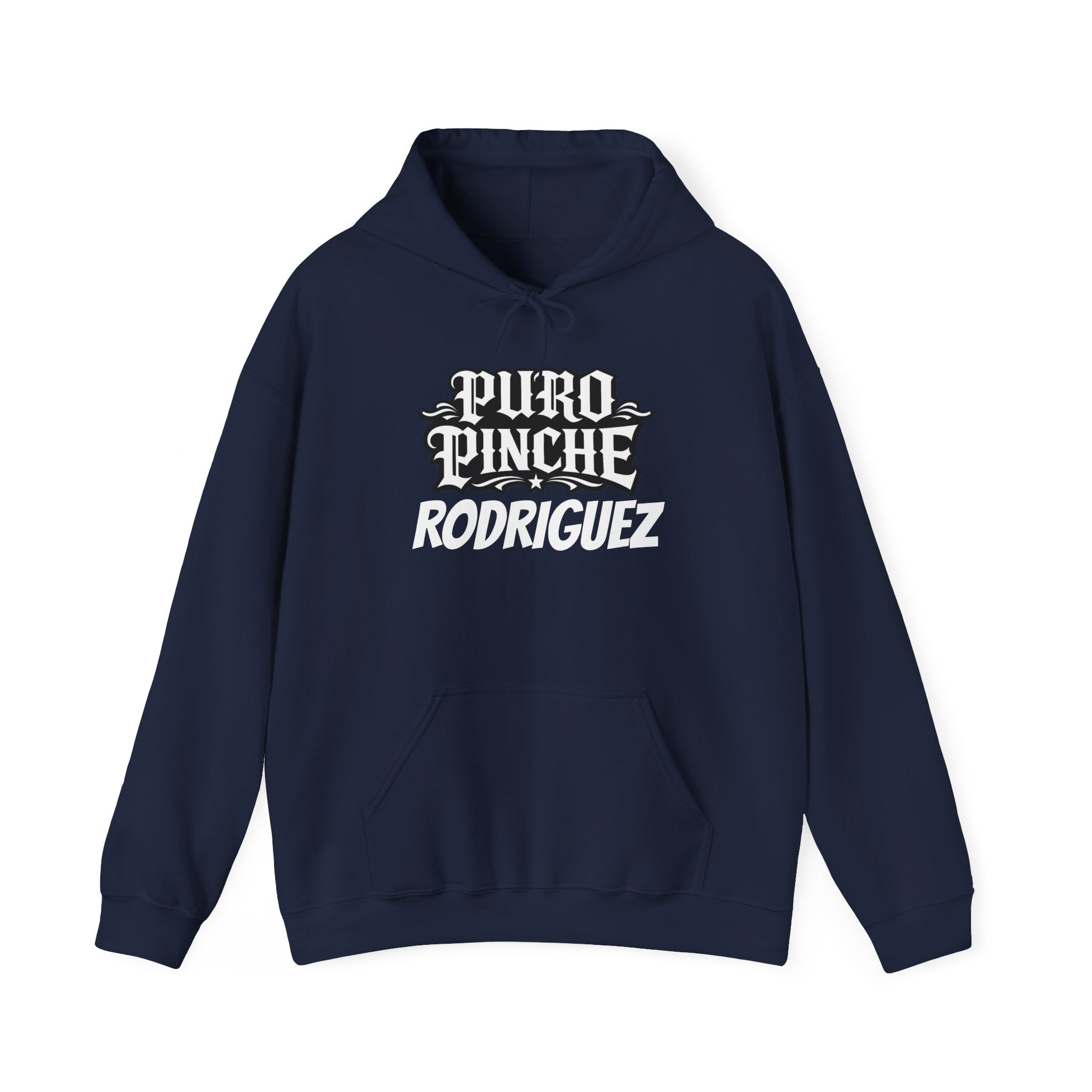 Puro Pinche Personalized Hoodie — Bold Spanish Name Graphic Pullover