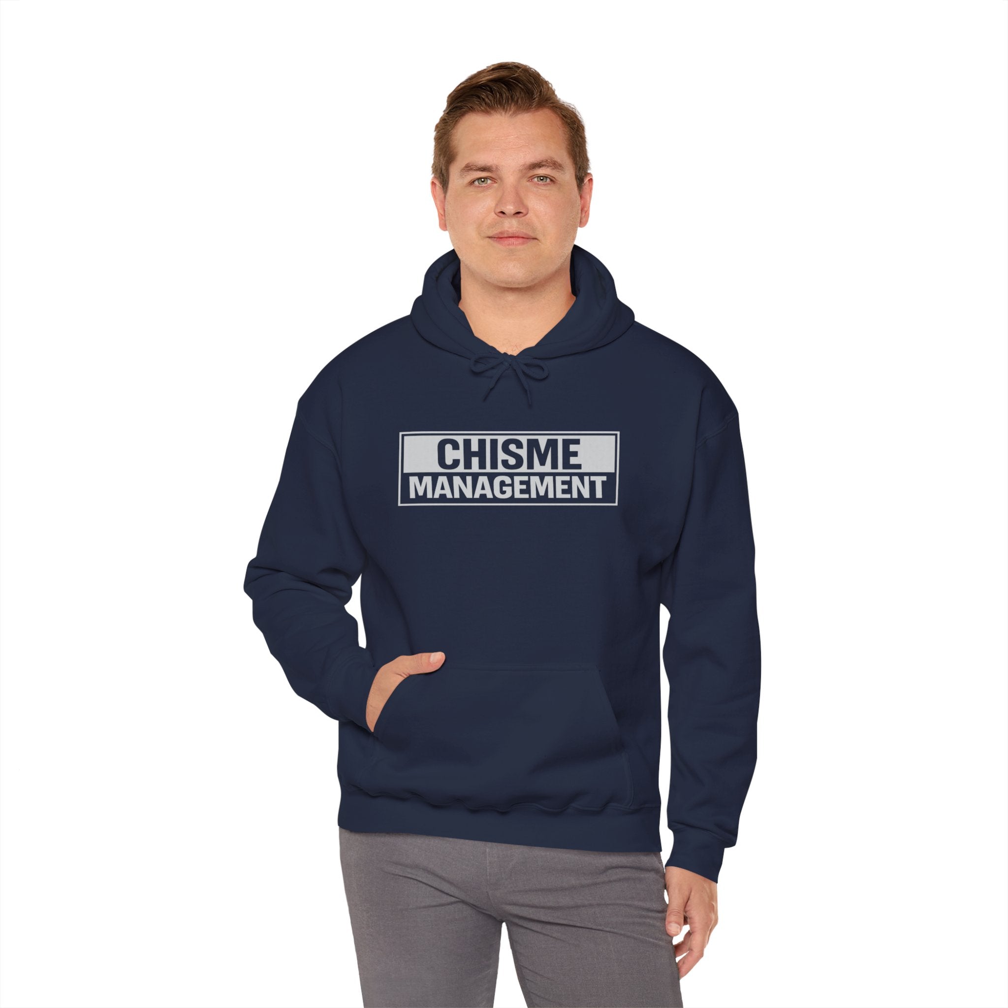 Chisme Management Hoodie – Funny Spanish Gossip