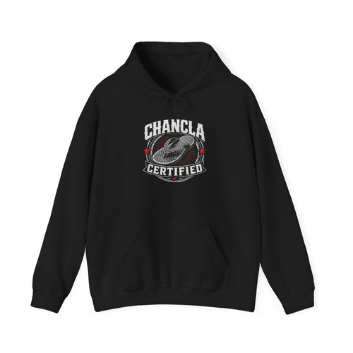 Chancla Certified Hoodie — Funny Flip-Flop Design