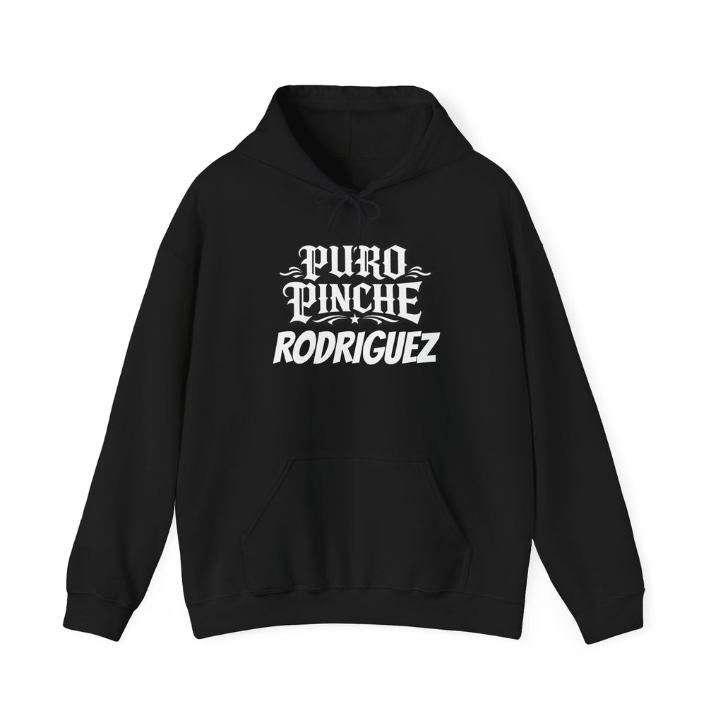 Puro Pinche Personalized Hoodie — Bold Spanish Name Graphic Pullover