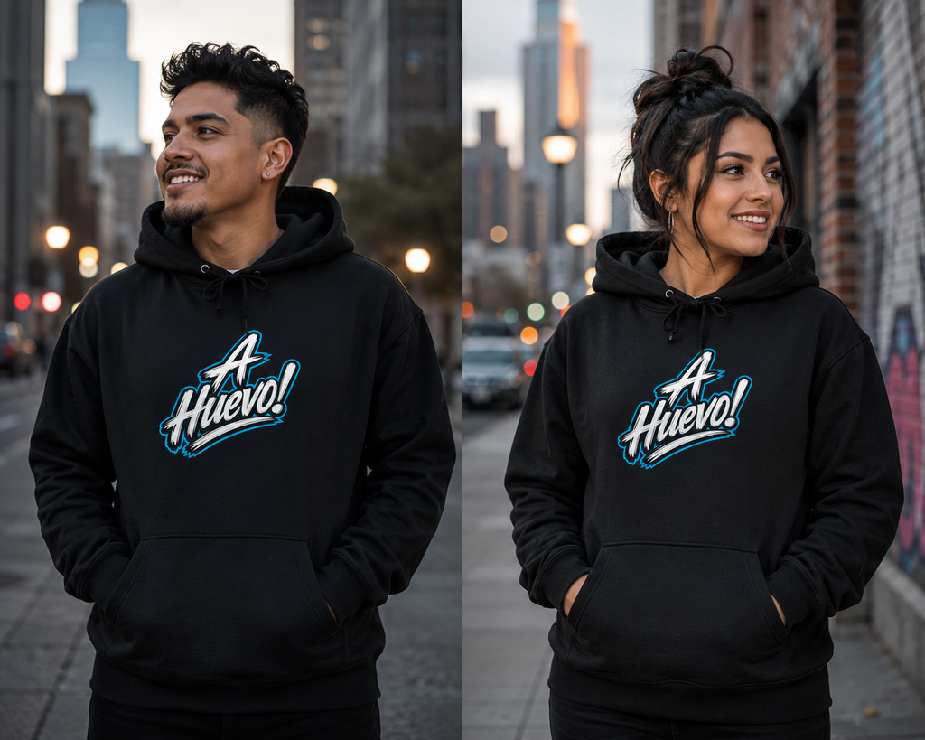 A Huevo! Hoodie – Spanish Phrase Streetwear Pullover