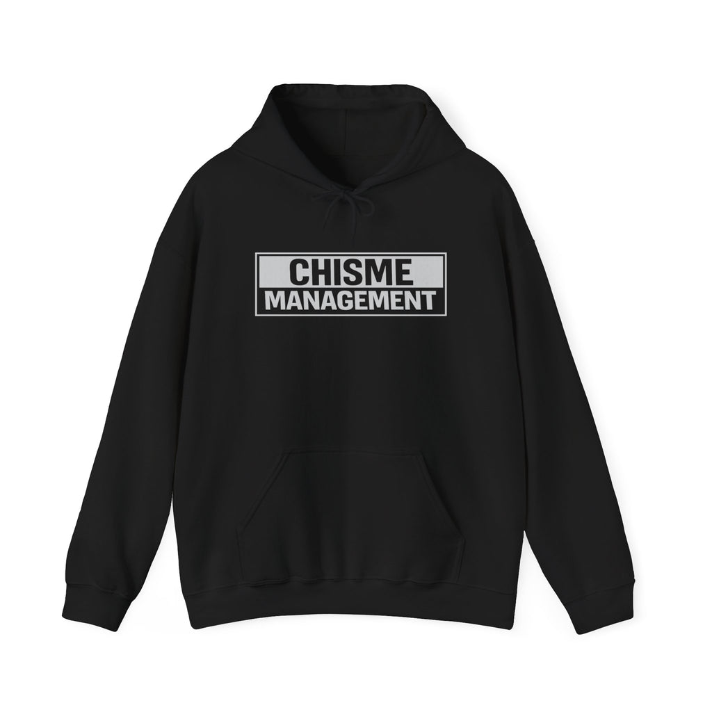 Chisme Management Hoodie – Funny Spanish Gossip