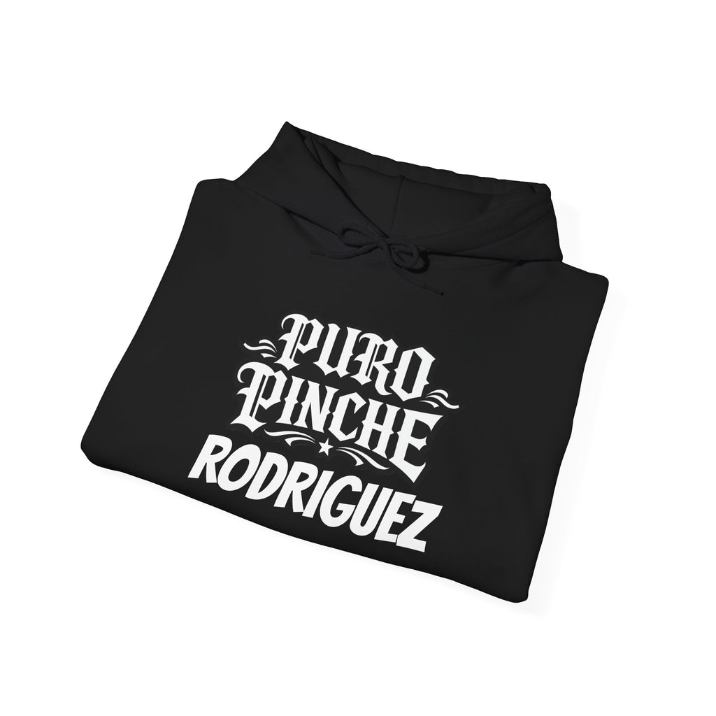 Puro Pinche Personalized Hoodie — Bold Spanish Name Graphic Pullover