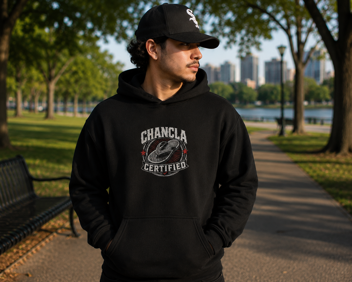 Chancla Certified Hoodie — Funny Flip-Flop Design